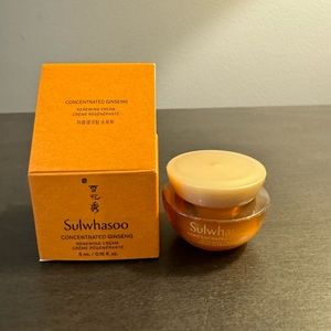 Sulwhasoo Concentrated Ginseng Renewing Cream 5 ml .16 oz Travel Size NIB